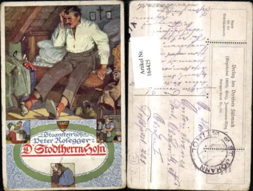 164425,Verein Südmark 134 Stodtherrn Hofn Peter Hofegger sign R. Assmann