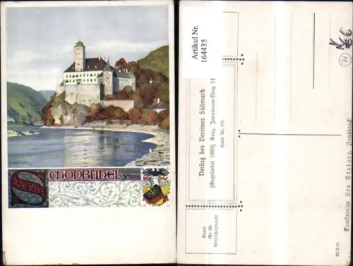 164435,Verein Südmark 195 Schönbühel Schloss sign R. Assmann
