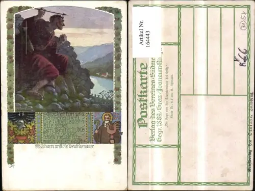 164443,Verein Südmark 113 St Johann u. d. Teufelsmauer sign R. Assmann
