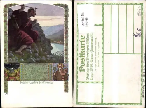 164449,Verein Südmark 113 St Johann u. d. Teufelsmauer sign R. Assmann