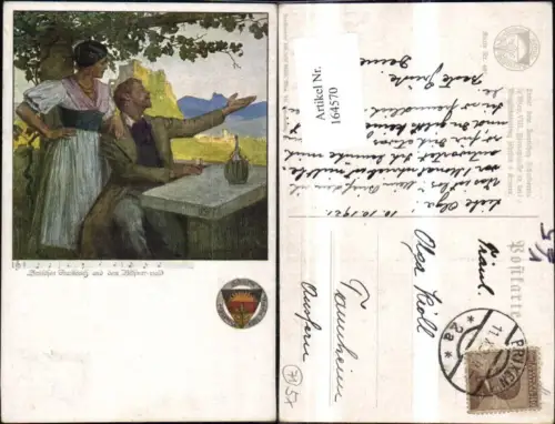 164570,Dt Schulverein 461 Dt Lieder Zwischen Frankreich u. Böhmerwald