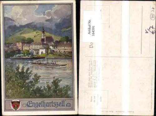 164591,Dt Schulverein 439 Engelhartszell Schiff Dampfer Boot