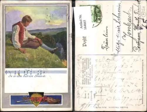 164665,Dt Schulverein 371 Mann a. Wiese Liedtext