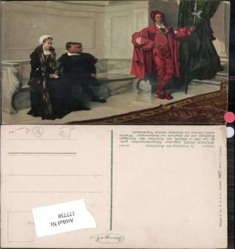 177730,Künstler AK Stengel e Co 29077 William Geets