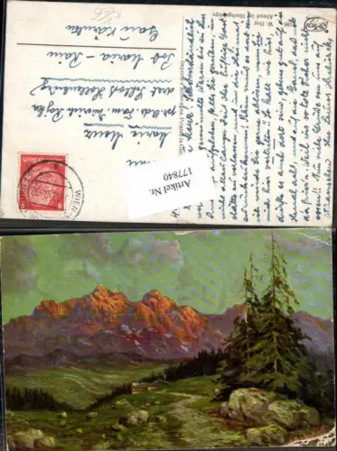 177840,Degi AK 1186 Walter Hoy Abend im Hochgebirge