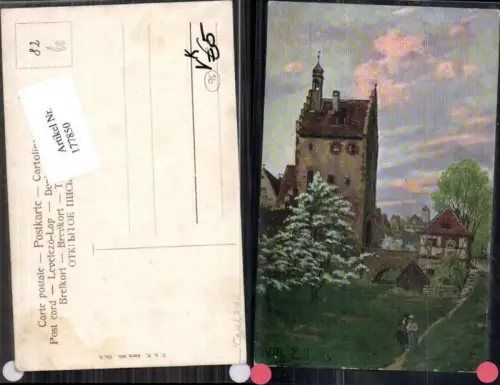 177850,Künstler AK Theo Stroefer 585-3 Wilhelm Eilers Neuhaus