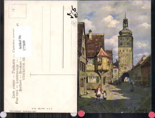 177849,Künstler AK Theo Stroefer 585-2 Wilhelm Eilers