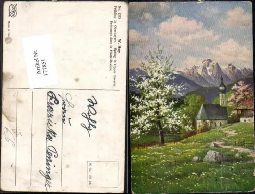 177851,Degi AK 1273 Walter Hoy Frühling Oberbayern