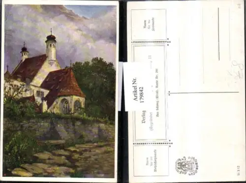 179842,Verein Südmark 201 W. Reichelt Aus Schwaz Tirol Kirche