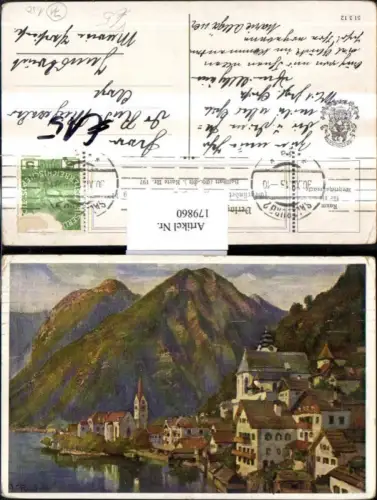 179860,Verein Südmark 197 W. Reichelt Hallstatt Teilanischt