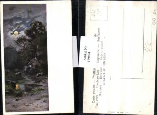 179874,Theo Stroefer Verlag 681 Splitgerber jun. Landschaft Mondschein