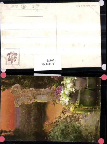 179875,Theo Stroefer Verlag 925 Enrique Serra Roma Statue Blumen