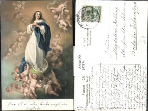 197574,Stengel e Co 29882 L'Immaculee conception unbefleckte Empfängnis Engel