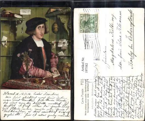 197582,Stengel e Co 29726 Bildnis d. Kaufmanns Georg Gisze