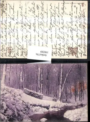 198289,Raphael Tuck Winterlandschaft