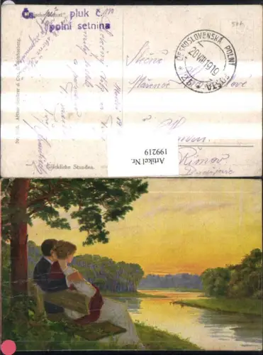 199219,Asco AK 5655 Dänische Kunst Glückliche Stunden Liebespaar