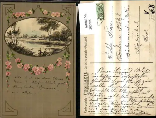 206385,Künstler Ak Meissner e Buch 1397 Vom Wanderpfade Landschaft Präge