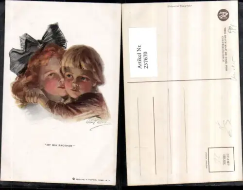 237670,Reinthal e Newman Künstler Philip Boileau My big brother Mädchen m. Junge