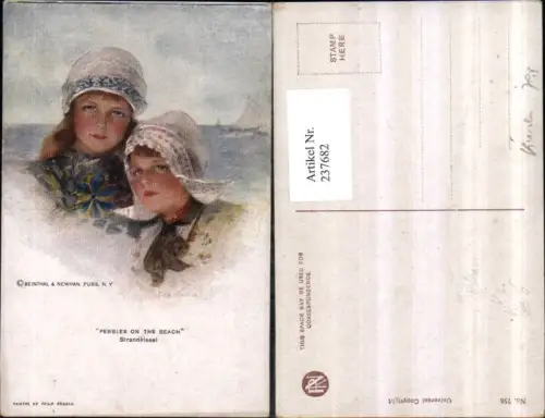 237682,Reinthal e Newman 756 Künstler Philip Boileau Pebbles on the Beach Strandkiesel