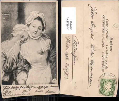 319505,Theo Stroefer 171euro5 Greuzer Die Dorfbraut Frauen