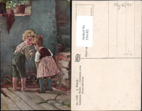 376182,Degi AK 1172 Künstler A. Wunsch Verbotene Waffen Kinder