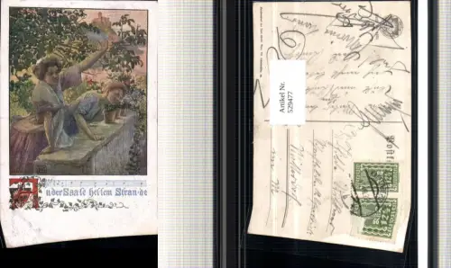 529477,Deutscher Schulverein 1231 Liedkarte An d. Saale hellem Strande