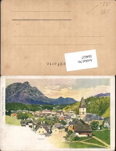 564627,Lithographie Philipp e Kramer CVIIeuro10 F. Kopallik Bad Aussee