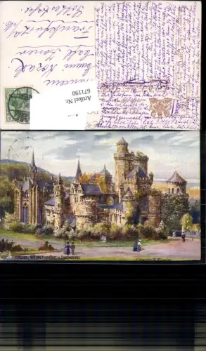 671190,Künstler AK Raphael Tuck 643 B Kassel Cassel Wilhelmshöhe Löwenburg
