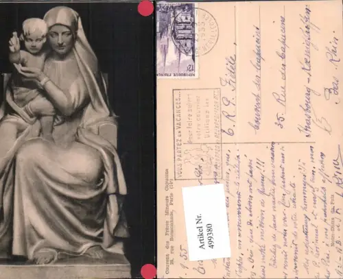 499380,Plastik Figur Skulptur Couvent ds Freres Mineurs Capucins Paris