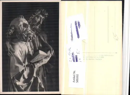 509392,Creglingen Herrgottskirche Marienaltar Statue Bibel