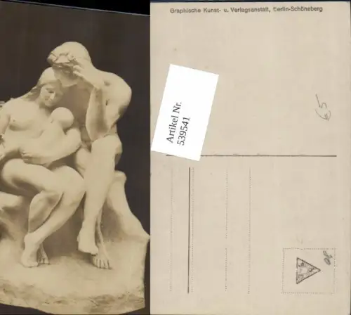 539541,Skulptur Statue Erotik Akt Die Familie pub Graphische Kunstanstalt Berlin Schöneberg