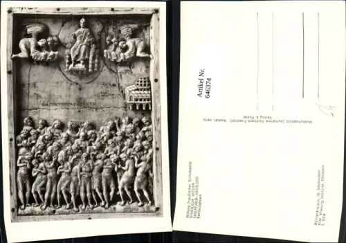 646374,Skulptur Byzantinisch 10 Jhdt Die Vierzig Märtyrer Elfenbein Berlin Dahlem Museen