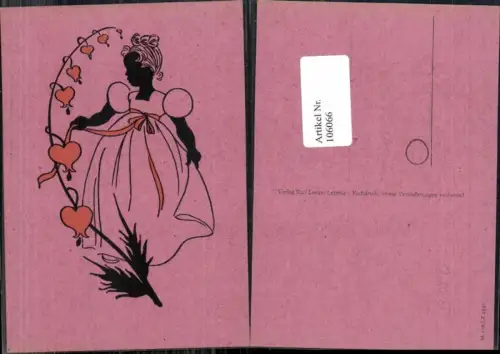 106066,Scherenschnitt Silhouette Mädchen Blumen