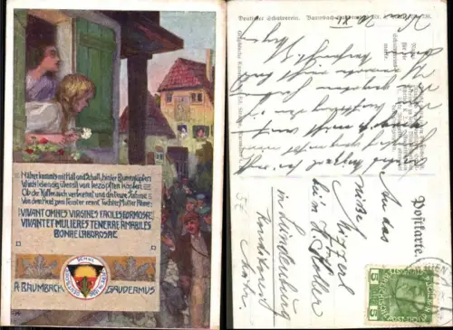 75605,Dt. Schulverein 238 R. Braunbach Gaudeamus