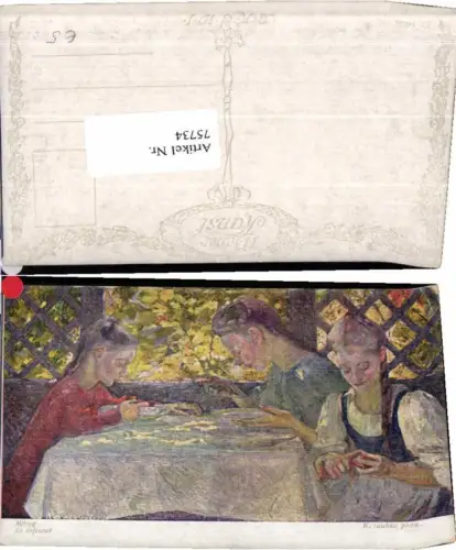 75734,K. Jaschka Mittag Essen Tisch B.K.W.I 2038