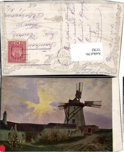 75782,Windmühle H. Wilt sign B.K.W.I 2069
