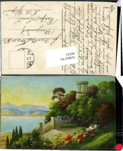 86241,G. Fiebiger Griechischer Tempel