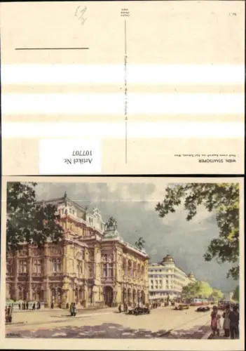 107707,Künstler Ak Karl Schwetz Wien Staatsoper Oper