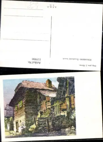 115900,Künstler Ak J. Klevar Stramberk Strambersky koutek Haus Ansicht