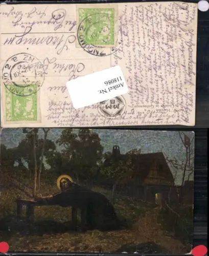 118086,Paul W. Harnisch Christus im Gethsemane Gebet Bibel Religion