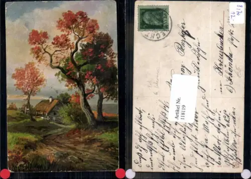 118119,G. Fuhrmann Baum Bäume Bauernhaus Landschaft