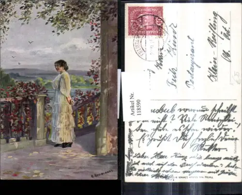 118590,Künstler Ak H. Hermanns Sehnsucht