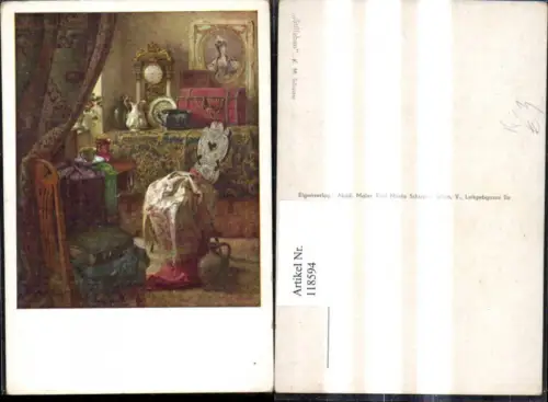 118594,Künstler Ak K. M. Schuster Stillleben
