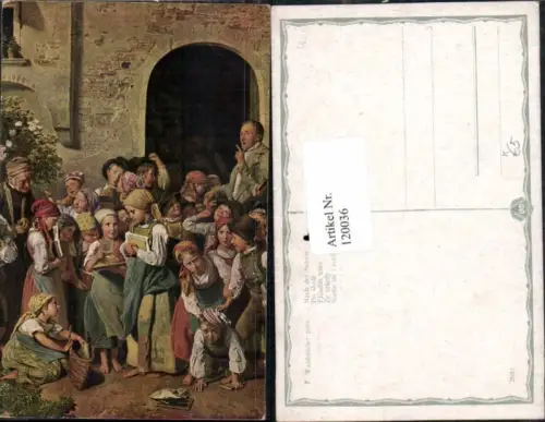 120036,F. Waldmüller Nach der Schule