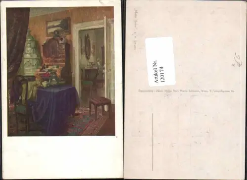 120174,Karl M. Schuster Mein heim Ofen Kachelofen