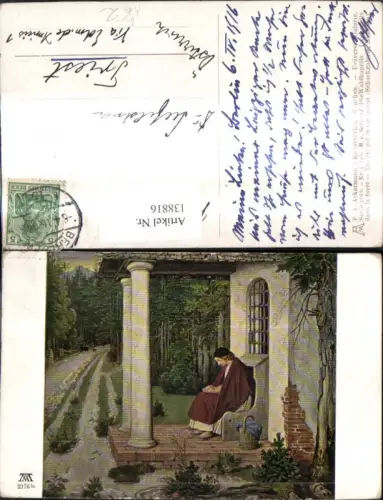 138816,Künstler Ak M. v. Schwind Die Waldkapelle pub F. A. Ackermann 213beuro2176b