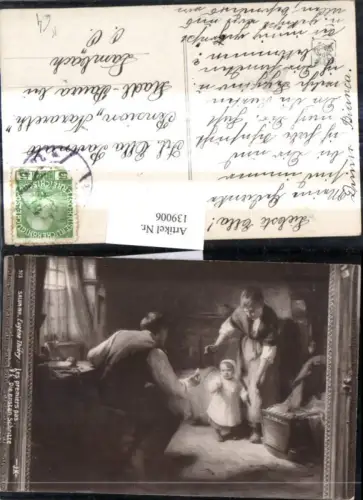 139006,Künstler Ak Eugene Thiery Les premiers pas Die ersten Schritte