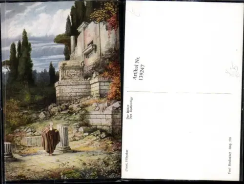 139247,Künstler Ak Const. Hölscher Der Büßer pub Paul Heckscher 278