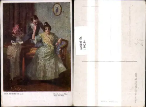 139254,Künstler Ak Rob. Scheffer Des Lebens Mai