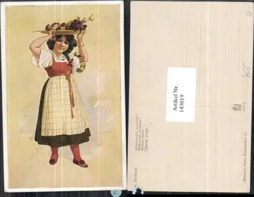 143019,K. Simunek Tschechische Frau in Tracht